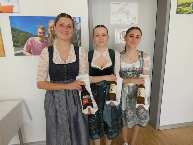 Weinbegleitung durfte bei den Menüs nicht fehlen. 