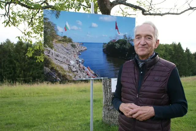 Kunst im Abendlicht - Ausstellung zum Thema Frieden