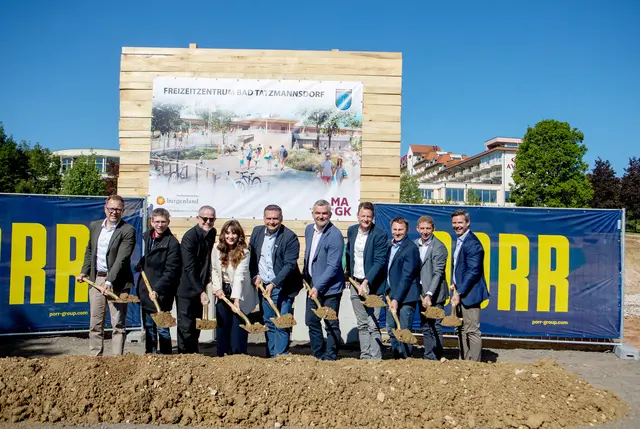 Spatenstich für neues Freizeitzentrum in Bad Tatzmannsdorf