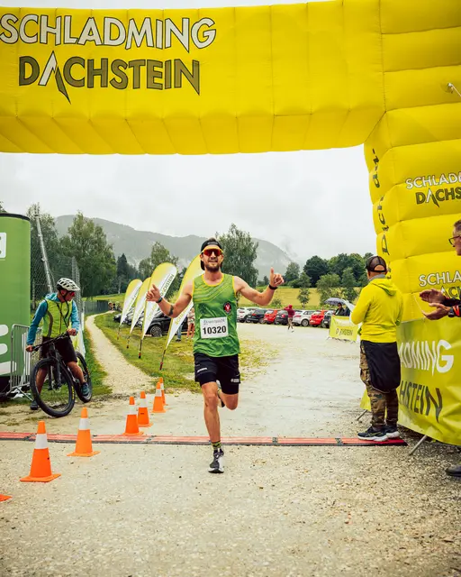 Läufer beim Grimming Volklauf