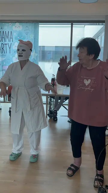 Im PBZ Himberg sorgte eine Pyjamaparty für viele, schöne Momente