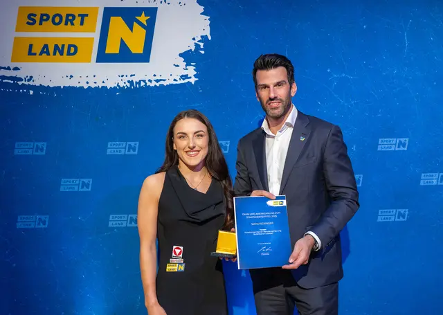 Selina Kickinger aus Kasten bei Böheimkirchen holte sich die Staatsmeister-Titel im Kunstturnen, in den Kategorien: Damen-Mehrkampf, Sprung, Stufenbarren &amp; Boden. | Foto: NLK Burchhart