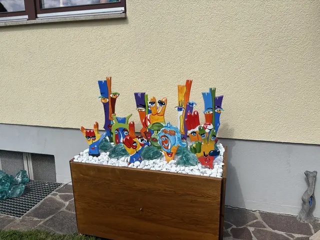 Dieses "Blumenbeet" muss nicht gegossen werden. | Foto: MeinBezirk.at/Astrid Siebert
