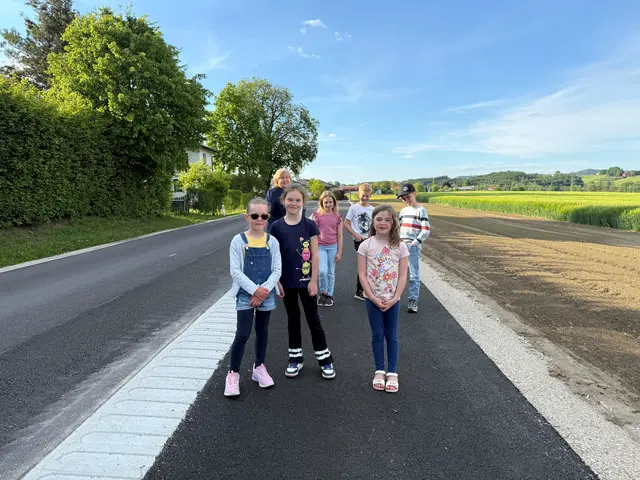 Der Geh- und Radweg sorgt für mehr Sicherheit. | Foto: Gemeinde Neukirchen an der Vöckla. 