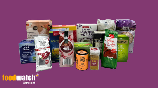 In mehreren Produkten in österreichischen Supermärkten wurden laut foodwatch Rückstände von Pestiziden gefunden.  | Foto: foodwatch Österreich