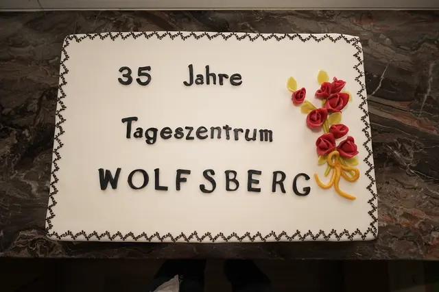 Die Jubiläumstorte.
