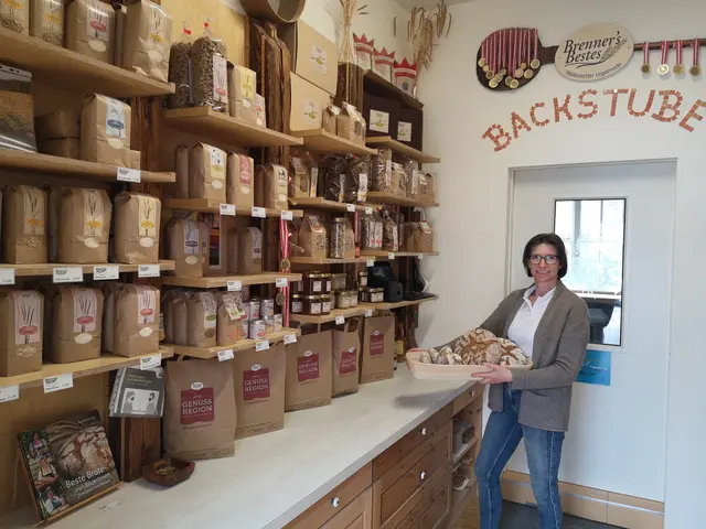 Beate Brenner verkauft ihre Produkte direkt im Hofladen in Schönfeld. | Foto: Daniel Schmidt