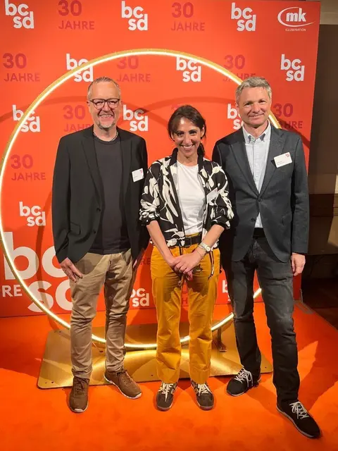 Andreas Protil (GF Stadtmarketing Traun), Daniela Limberger (Vizepräsidentin Dachverband Stadtmarketing Austria) und Michael Gsaller (Präsident Dachverband Stadtmarketing Austria). | Foto: Stadtmarketing Traun