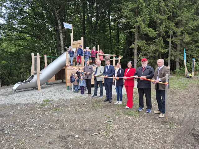 Spielplatz der Natur eröffnet