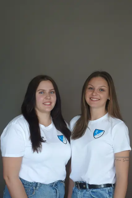 Die beiden Frauen sind künftig für rund 70 Nachwuchstalente in den Altersklassen Bambini bis U15 verantwortlich. | Foto: Weber/SV Pram