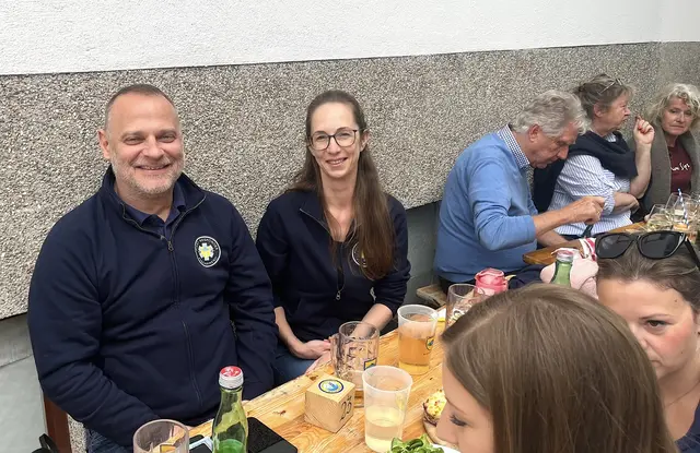First-Responder-Leiter Michael Girsa und Katharina Pfaffenlehner | Foto: Stadtgemeinde Fischamend