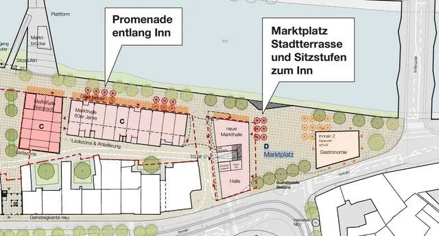 Kein Geld für die Idee der Marktbrücke | Foto: © obermoser + partner / Superwien