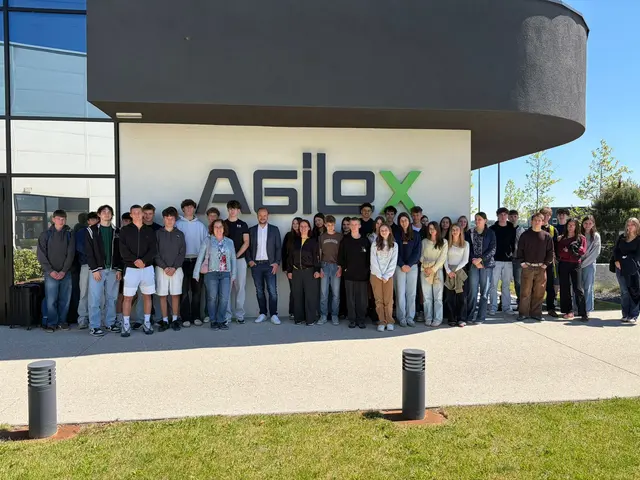 Die HAK-Schüler*innen aus Bad Ischl durften kürzlich das innovative Unternehmen AGILOX besuchen. | Foto: BHAK/BHAS Bad Ischl
