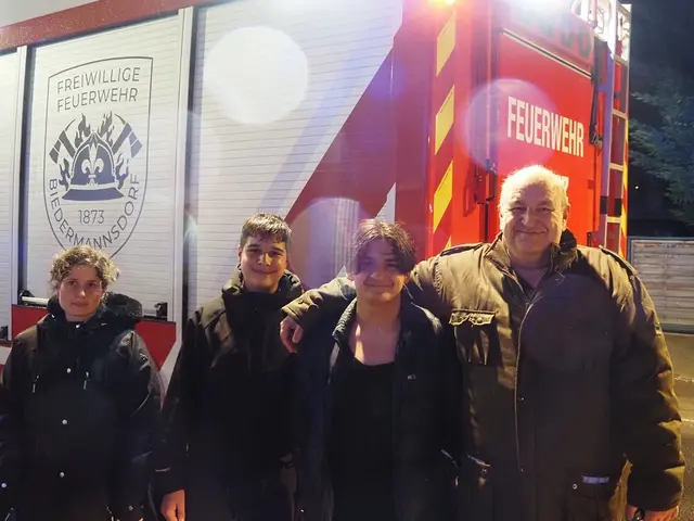 v.l.: Marion Seiler, Andrea Mojic, Emil Karakas und Gerhard Seitinger. | Foto: FF Biedermannsdorf