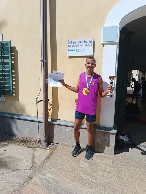 Paul Angelo aus der „de La Tour Schule Deutschlandsberg“ sorgte für Staunen.