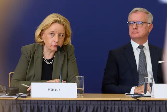 Brigitte Hütter, Präsidentin der uniko, sprach von einem "Offenbarungseid" der Bundesregierung: "Sie hat sich als safe haven für Wissenschafterinnen und Wissenschafter präsentiert, die vor Trump fliehen. Nun ist Österreich nicht einmal für die heimischen Unis ein sicherer Hafen." | Foto: Medizinische Universität Wien/APA-Fotoservice/Ludwig Schedl