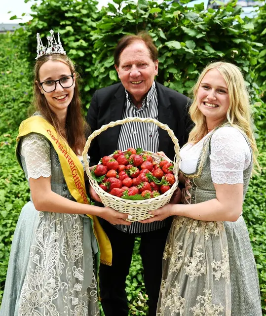Am 31. Mai wird die neue Erdbeerkönigin im Zuge des Erdbeerkirtags gekrönt. | Foto: Marktgemeinde Wiesen