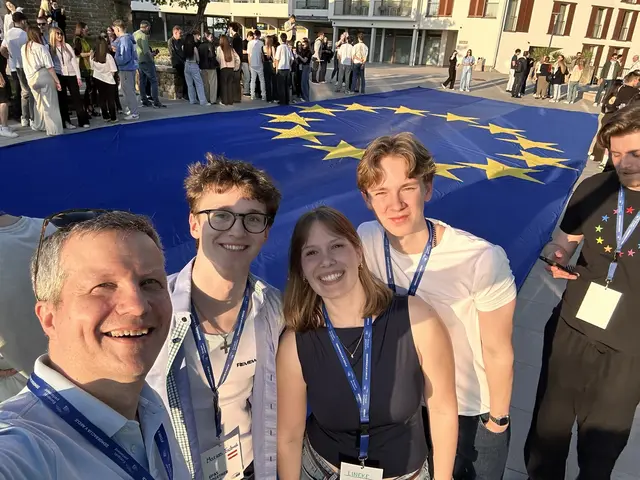 Die Juniorbotschafter vom Bundesgymnasium Babenbergerring konnten aktiv an Workshops und Podiumsdiskussionen teilnehmen. | Foto: Bundesgymnasium Babenbergerring