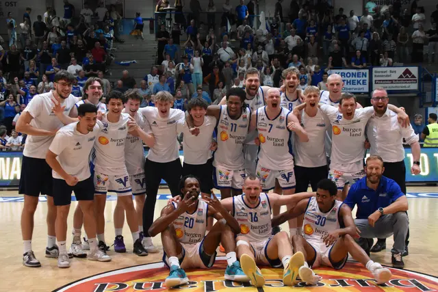 Die Unger Steel Gunners Oberwart stehen nach einem unglaublichen Spiel und der 84:83-Punktlandung im Finale. | Foto: MeinBezirk/Michael Strini