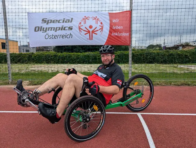 Special Olympics - Dieser Steirer findet im Radsport neue Lebensfreude