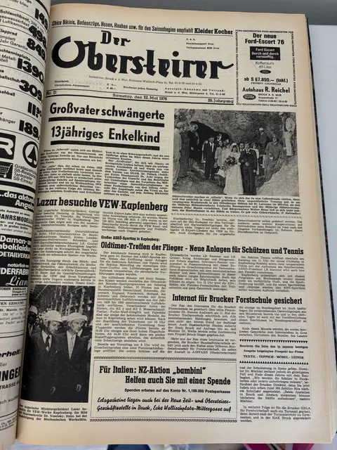 Das geschah vor 25 Jahren und vor 50 Jahren