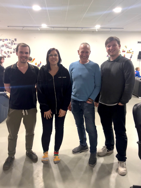 Erfolgreiches Quartett: Jugendstadtrat Jakob Kallinger, die Leiter Michaela Dietrich und Benno Kallinger sowie Jugendgemeinderat Tobias Rigler | Foto: Aquarium