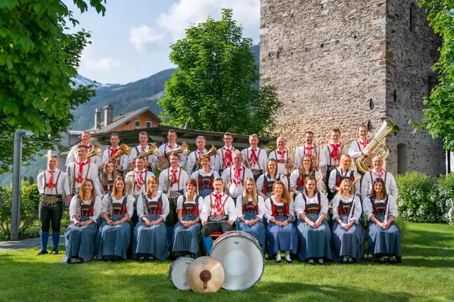 Die Trachtenkapelle Winklern feiert in diesem Jahr ihr 170-jähriges Bestandsjubiläum. Seit 1856 entwickelte sich die Kapelle zu einem wichtigen kulturellen Bestandteil des Gemeindelebens. | Foto: Trachtenkapelle Winklern