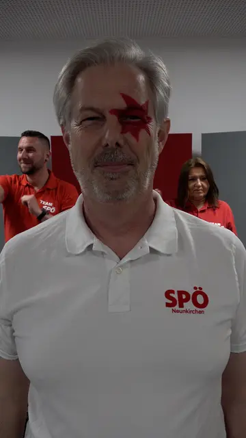 Günther Kautz auf den Spuren des Songcontests. | Foto: SPÖ Neunkirchen