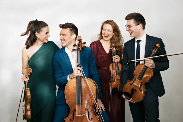 Das Javus Quartett spielt ein paar musikalische Hörgenüsse. | Foto: Victoria Nazarova