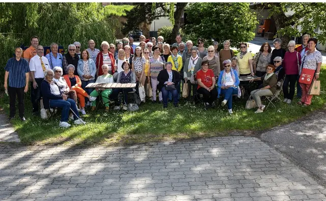 Gruppenbild der Pensionisten auf Zeitreise | Foto: PV Dietmanns
