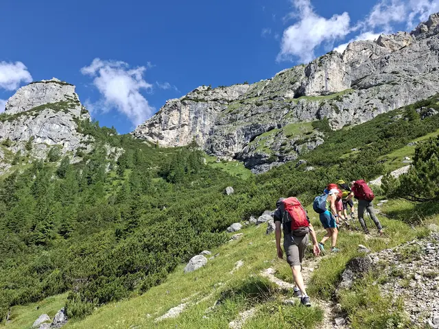Es geht bergauf. | Foto: Valentin Wulz