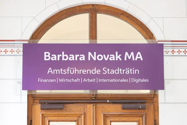 Büro der Wiener Vizebürgermeisterin Barbara Novak. | Foto: Sade Jerabek/MeinBezirk