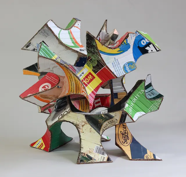 Ein Exponat der Ausstellung "UNTITLED" | Foto: Robert Puczynski, COLOURFUL II, 2015