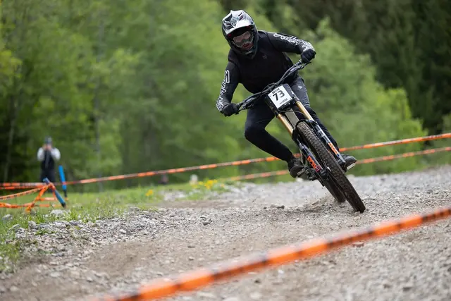 Jakob Erjavec holte sich mit einer starken Leistung den Vizemeistertitel in der U17. | Foto: RC Petzen Arbö