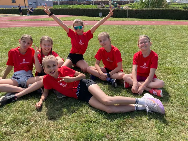 Sportlerinnen aus der Mittelschule Stainz