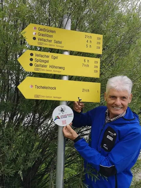 Valentin Wulz kennt den Weg.  | Foto: Valentin Wulz