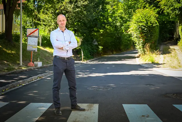 Neues Schulweg-Radar in der Pachmayrstraße soll Kinder schützen