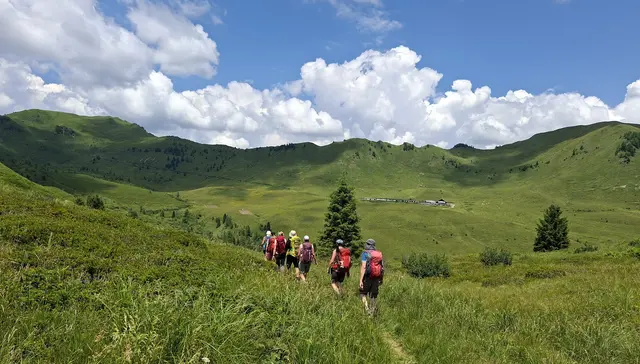 Unterwegs auf den italienischen Almen | Foto: Valentin Wulz