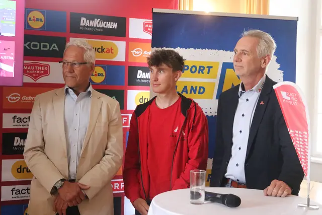 Gerhard Zadrobilek, Alexander Hajek und Jürgen Brettschneider (v.l.).