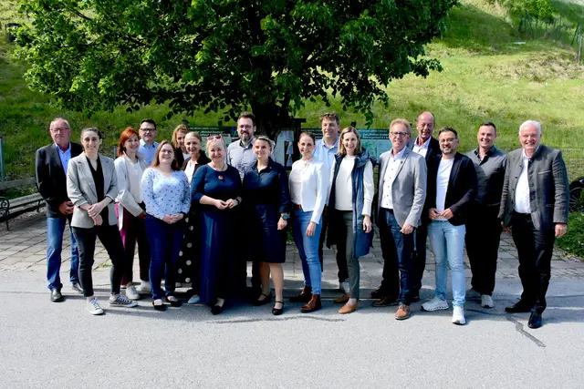 Teilnehmerinnen und Teilnehmer der Generalversammlung in Mitterdorf an der Raab.  | Foto: MeinBezirk/Helmut Riedl