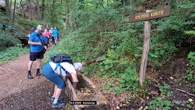 Endlich etwas zum Kneippen für uns.       