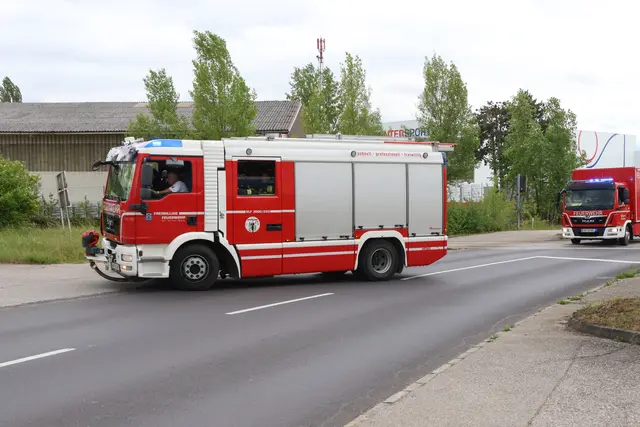 Ein möglicher Gefahrstoffaustritt bei einem Kesselwaggon der mit Ammoniak beladen war, wurde am Verschubbahnhof in Wels befürchtet. | Foto: laumat.at