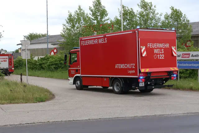 Ein möglicher Gefahrstoffaustritt bei einem Kesselwaggon der mit Ammoniak beladen war, wurde am Verschubbahnhof in Wels befürchtet. | Foto: laumat.at