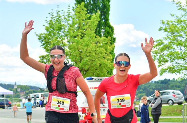 Nur strahlende Gesichter - beim Sonnenlauf in St. Veit. | Foto: LC Vitus/Eventgucker