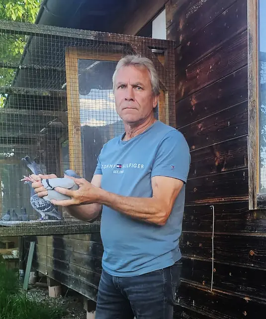 Wolfgang Findenig und seine Tauben | Foto: Privat