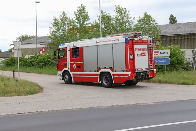 Ein möglicher Gefahrstoffaustritt bei einem Kesselwaggon der mit Ammoniak beladen war, wurde am Verschubbahnhof in Wels befürchtet. | Foto: laumat.at