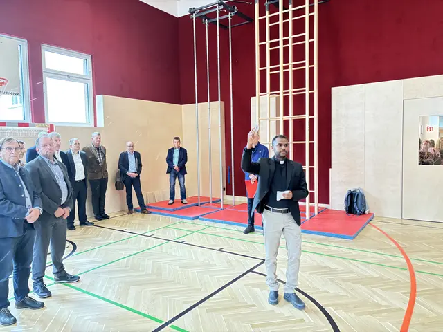 Die offizielle Segnung durfte natürlich auch nicht fehlen. | Foto: MeinBezirk/Günther Reichel