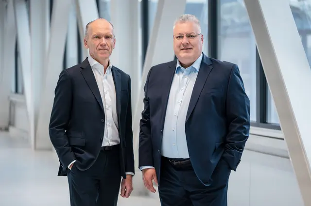AT&S CFO Gerrit Steen und CEO Michael Mertin
