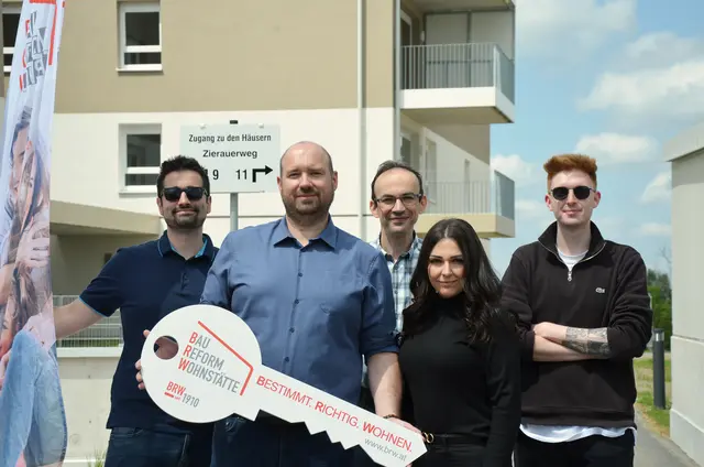 Das Team der Baureform-Wohnstätte. | Foto: Baureform Wohnstätte