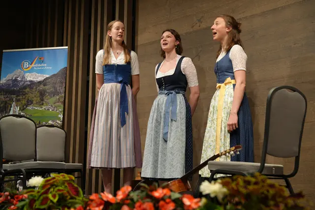 Der Ellauer Dreigesang - Gewinnerinnen des Salzburger Volksmusikpreises 2026 | Foto: Johannes Burger/Stadtgemeinde Bischofshofen